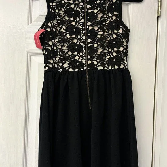 NWT Black Lace Dress By Xhilaration. Size XS. Party Social Events. - Picture 7 of 7